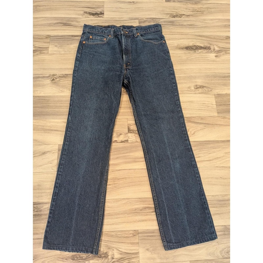 Vintage Levi's Men's 517 Jeans Fit 34x31 Red Tab Made In USA. Boot Cut 1990's